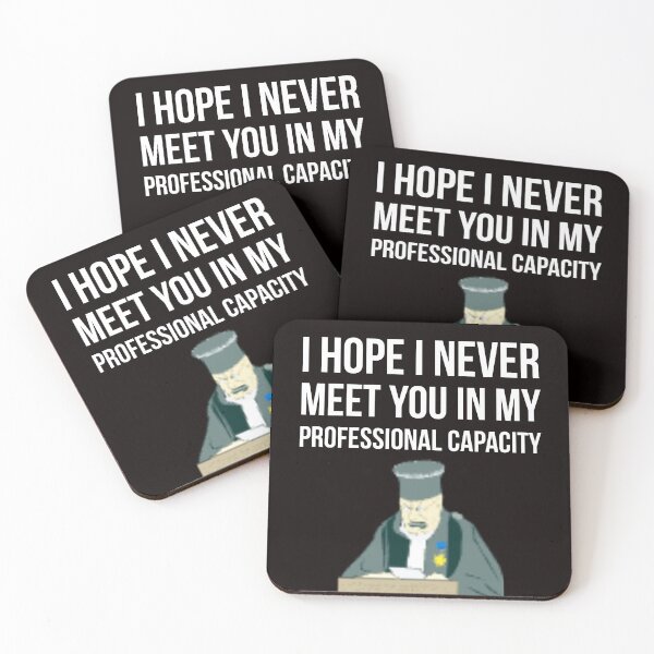 Item preview, Off duty Judge designed and sold by Slogans4u.