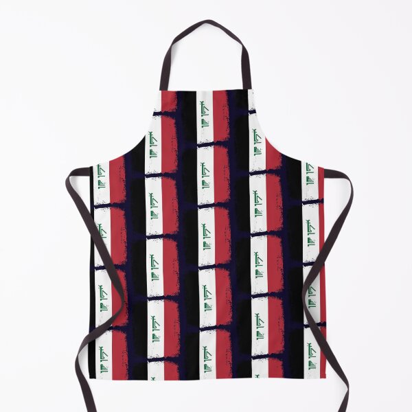 Item preview, Iraq Flag Distressed designed and sold by rafaeltto.