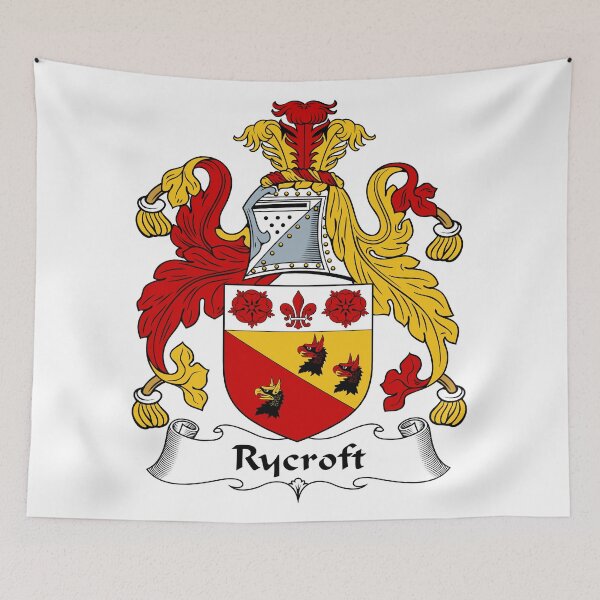 Item preview, Rycroft designed and sold by HaroldHeraldry.