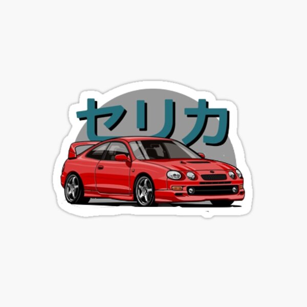 "Toyota Celica GT4 ST205" Sticker for Sale by bpmracing Redbubble