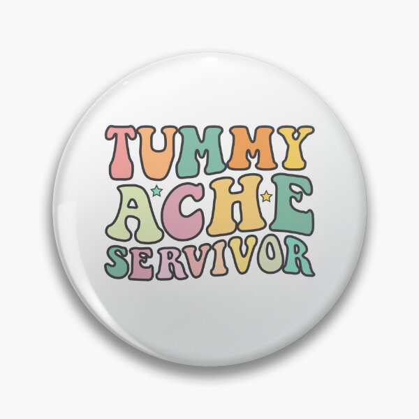 Item preview, Vintage Tummy Ache Survivor Stomachache IBS Funny Men Women designed and sold by saifuddin shifat.