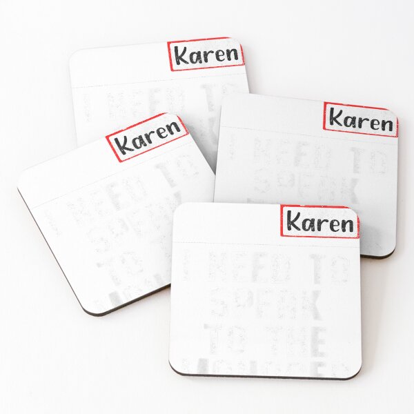 Artikelvorschau, Karen Halloween-Kostüm Sprechen Sie mit dem Manager und sagen Sie lustig entworfen und verkauft von KILEYMARGSHOP.