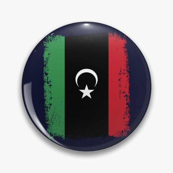 Item preview, Libya Flag Distressed designed and sold by rafaeltto.