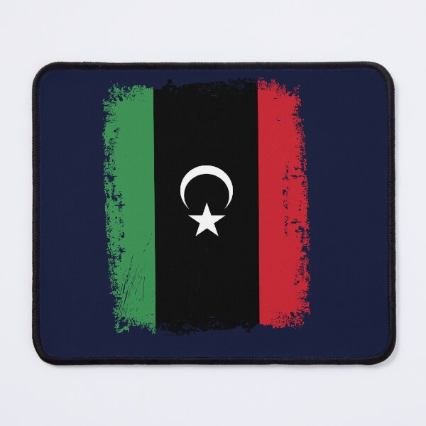 Item preview, Libya Flag Distressed designed and sold by rafaeltto.