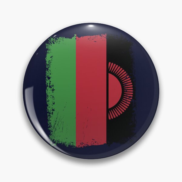 Item preview, Malawi Flag Distressed designed and sold by rafaeltto.