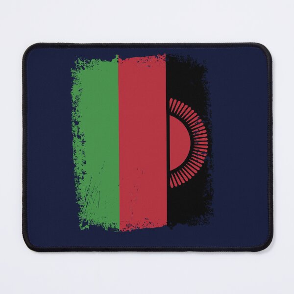 Item preview, Malawi Flag Distressed designed and sold by rafaeltto.