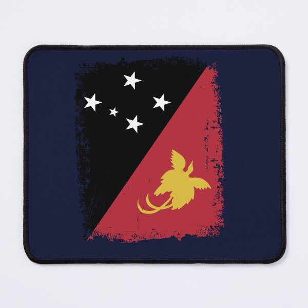 Item preview, Papua New Guinea Flag Distressed designed and sold by rafaeltto.