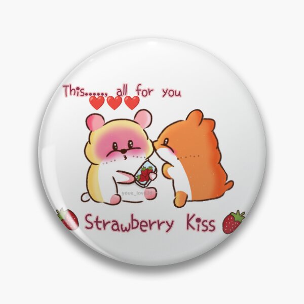 Item preview, Hamster | Hamster Lover - Strawberry Kiss v5 designed and sold by FennyWijayaMomo.