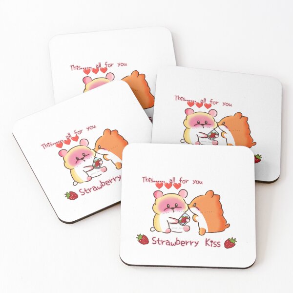 Item preview, Hamster | Hamster Lover - Strawberry Kiss v5 designed and sold by FennyWijayaMomo.
