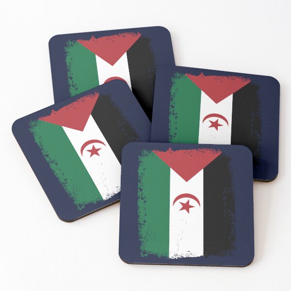 Artikelvorschau, Sahrawi Arab Democratic Republic Flag Distressed entworfen und verkauft von rafaeltto.