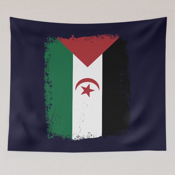 Item preview, Sahrawi Arab Democratic Republic Flag Distressed designed and sold by rafaeltto.