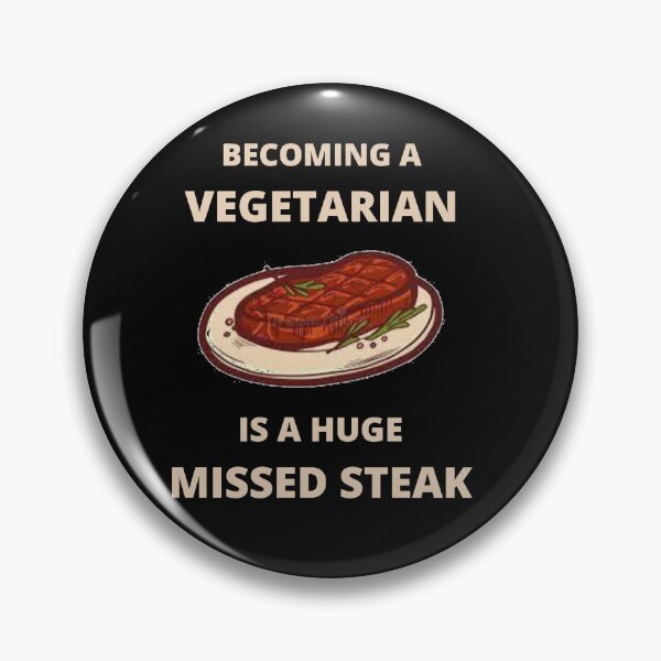 Artikelvorschau, Vegetarier zu werden ist ein riesiges Missed Steak entworfen und verkauft von HuGoDesignZ.
