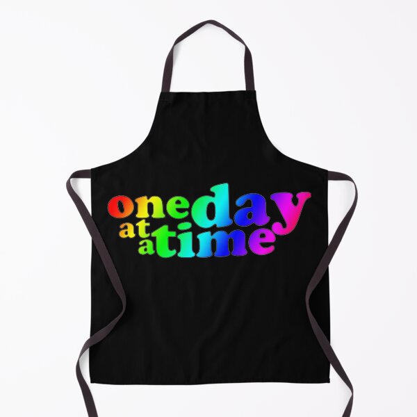 Item preview, One Day At A Time Title Logo Rainbow Gift Idea, Hot Trend, Amazing Idea designed and sold by YehorStore.