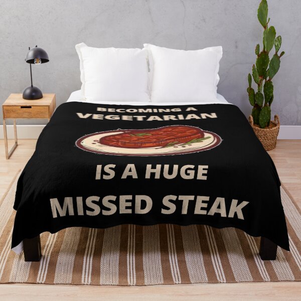 Item preview, Becoming a vegetarian is a huge Missed Steak designed and sold by HuGoDesignZ.