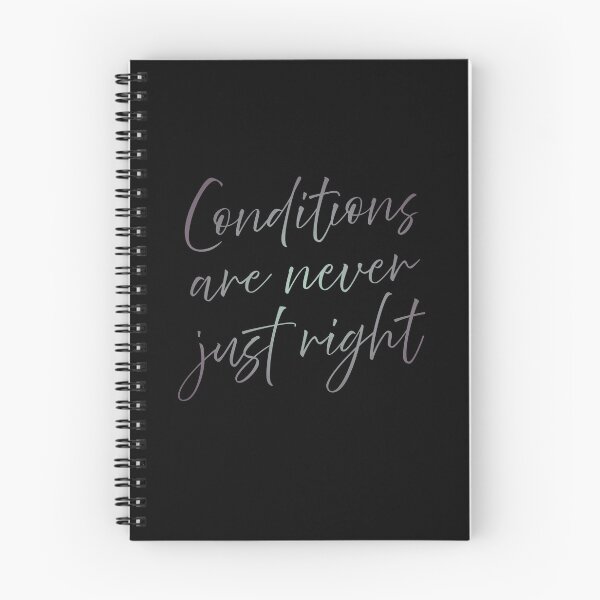 Item preview, Conditions are never just right v.1 designed and sold by x1brett.