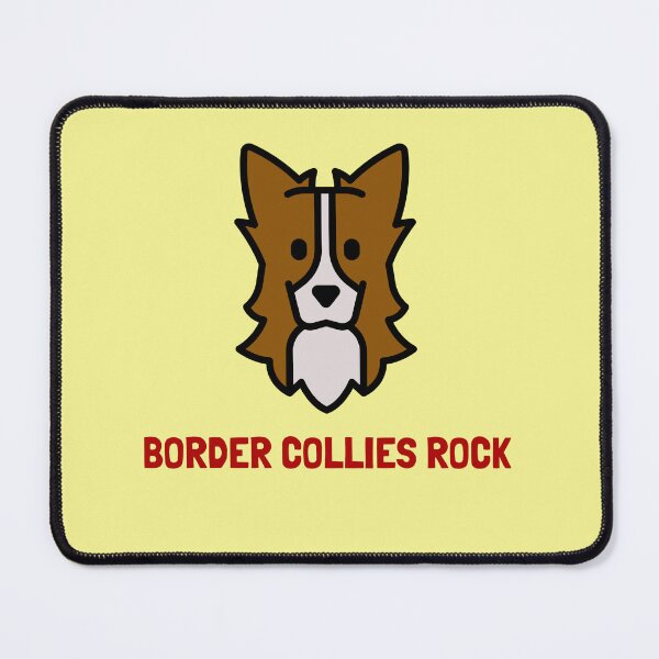 Artikelvorschau, Border-Collie-Felsen entworfen und verkauft von kookycomet.