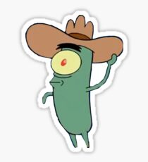 What in Planktation Sticker