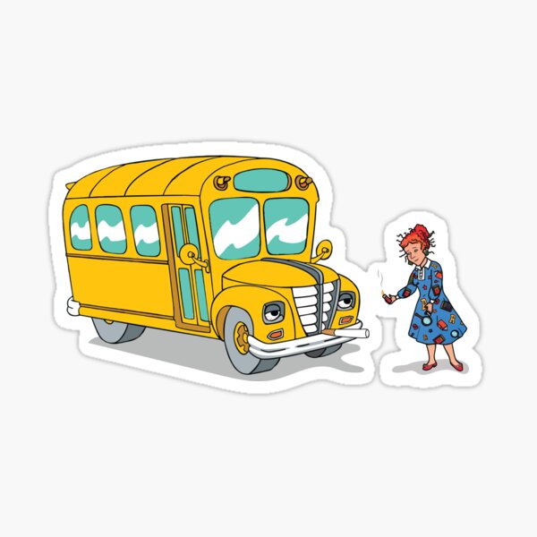 Magic School Bus Sticker