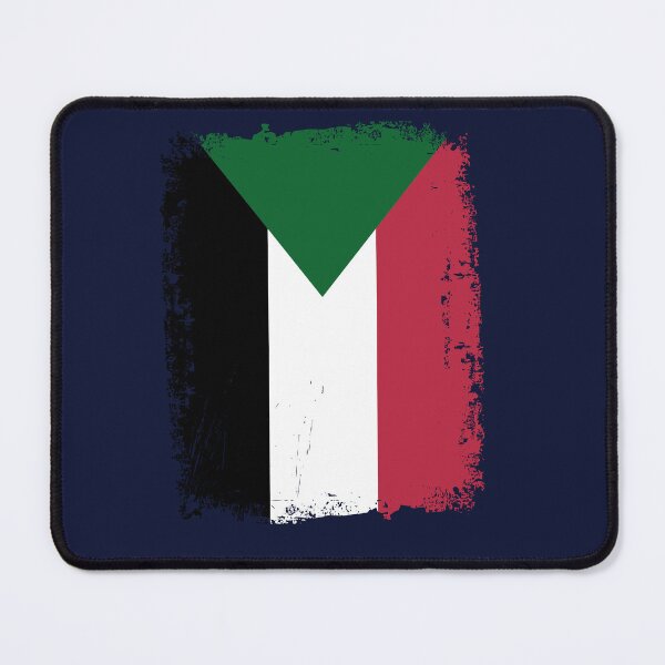 Item preview, Sudan Flag Distressed designed and sold by rafaeltto.