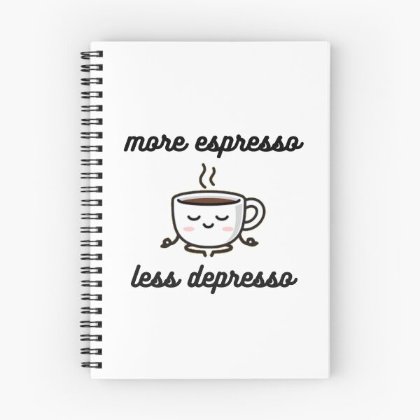 Artikelvorschau, Mehr Espresso weniger Depresso entworfen und verkauft von HuGoDesignZ.