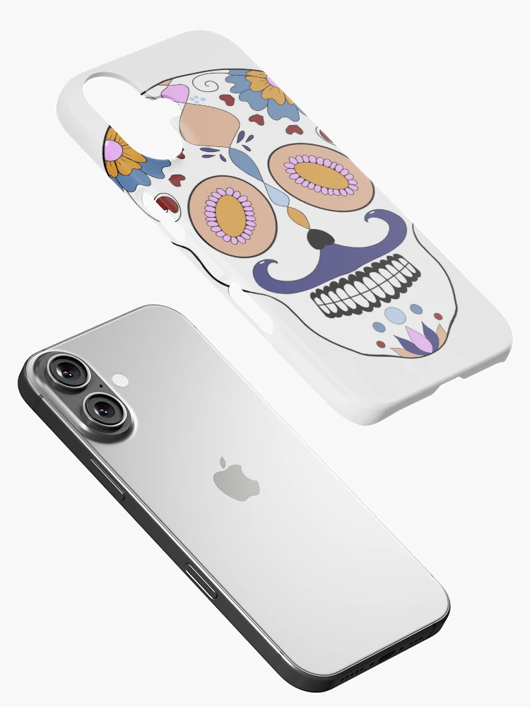Thumbnail 2 of 4, iPhone Case, Skeleton designed and sold by FunkyPattern.