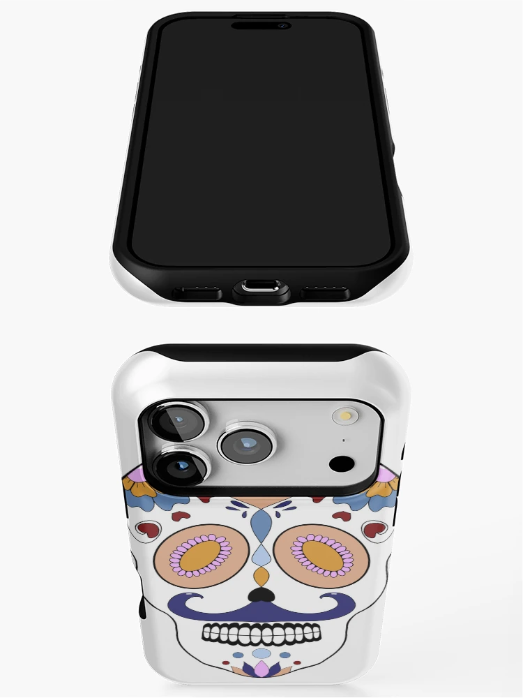 Thumbnail 3 of 4, iPhone Case, Skeleton designed and sold by FunkyPattern.