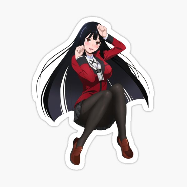 Kakegurui Anime Sticker - Kakegurui Anime Manga - Discover & Share GIFs