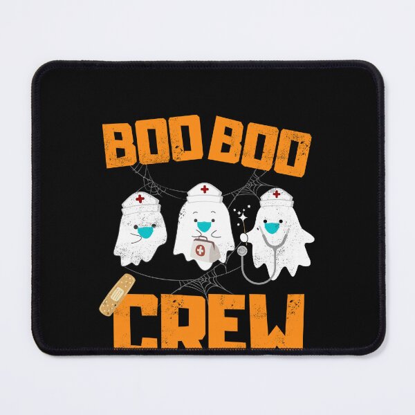 Item preview, Boo boo crew Halloween Ghost Paramedic Nurse Doctor EMT designed and sold by ibeargifts.