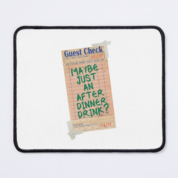 Item preview, Trendy Retro After Dinner Drink Guest Check Receipt Quote Wall Art Modern Kitchen designed and sold by AlexReidd.