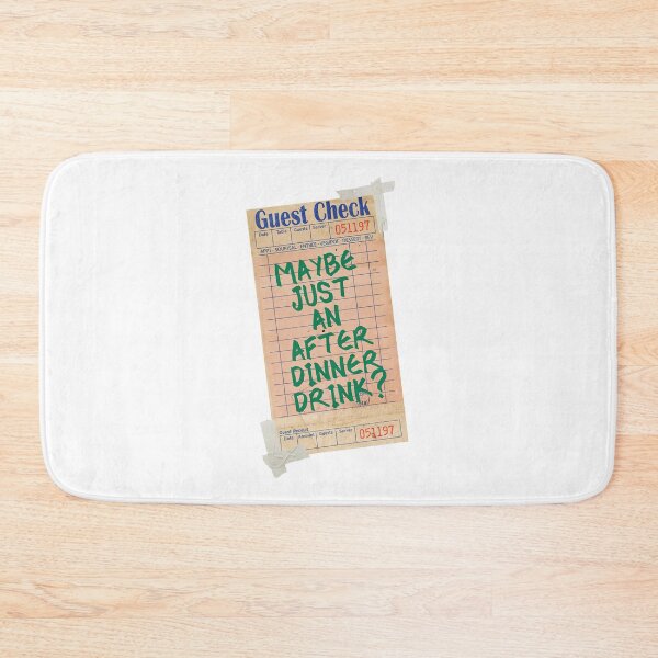 Item preview, Trendy Retro After Dinner Drink Guest Check Receipt Quote Wall Art Modern Kitchen designed and sold by AlexReidd.