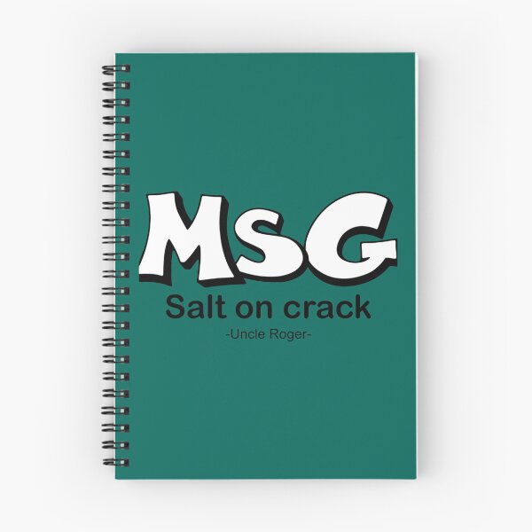 Item preview, MSG, Sal en crack - Tío Roger - Nigel Ng designed and sold by OlivWarn7.