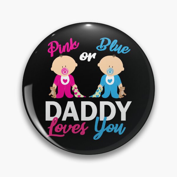 Item preview, People Call Me Daddy Loves You Pink Or Blue Gender Reveal Retro Vintage designed and sold by RandiBusk.