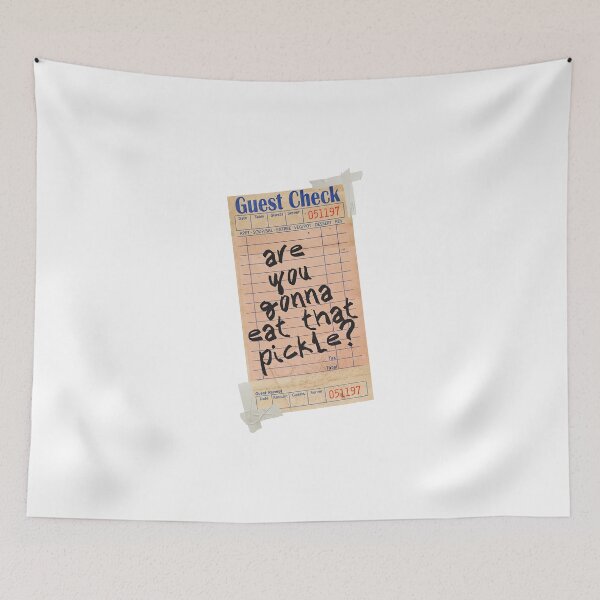 Item preview, Trendy Retro Eat That Pickle designed and sold by AlexReidd.
