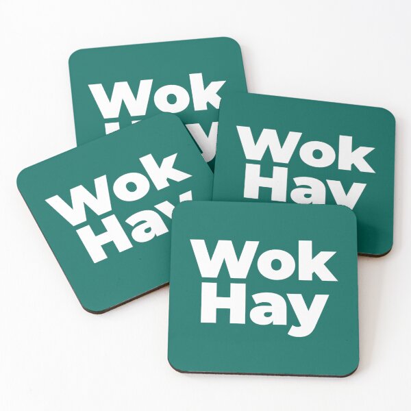Item preview, Wok Hay (White) Funny   designed and sold by OlivWarn7.