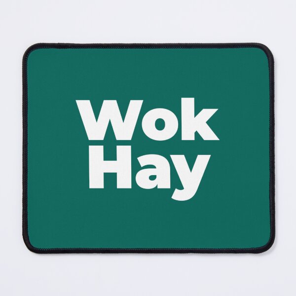 Item preview, Wok Hay (White) Funny designed and sold by OlivWarn7.
