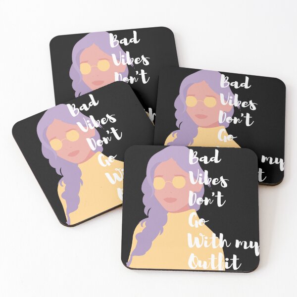 Item preview, Bad Vibes Don't Go With My Outfit | Girls Power | Women Empowerment designed and sold by rebel-store21.