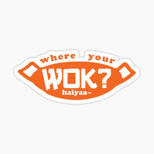 Item preview, Uncle Roger ask you, Where Your Wok - Orange   designed and sold by OlivWarn7.