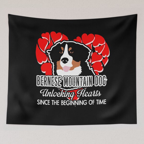 Item preview, Bernese Mountain Dog Unlocking The Hearts Since The Beginning Of Time designed and sold by UnknownArtistt.