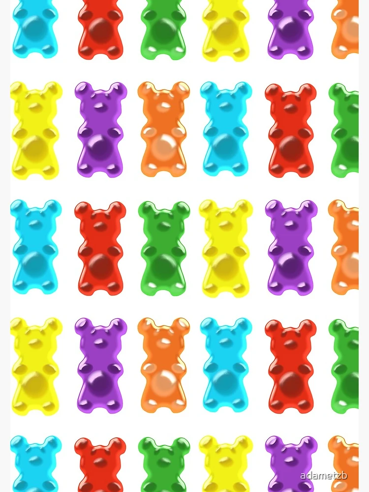 Society6 ケース Rainbow Bubblegum by JoyHey Rainbow Gummy Bears
