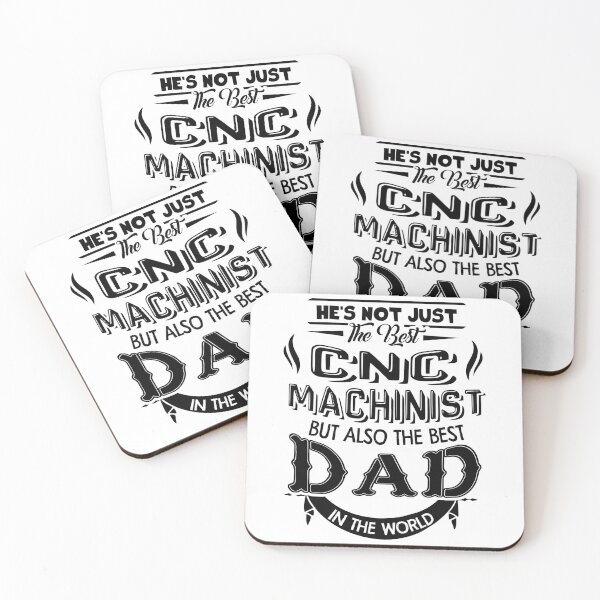 Item preview, Best CNC Machinist Dad designed and sold by UnknownArtistt.