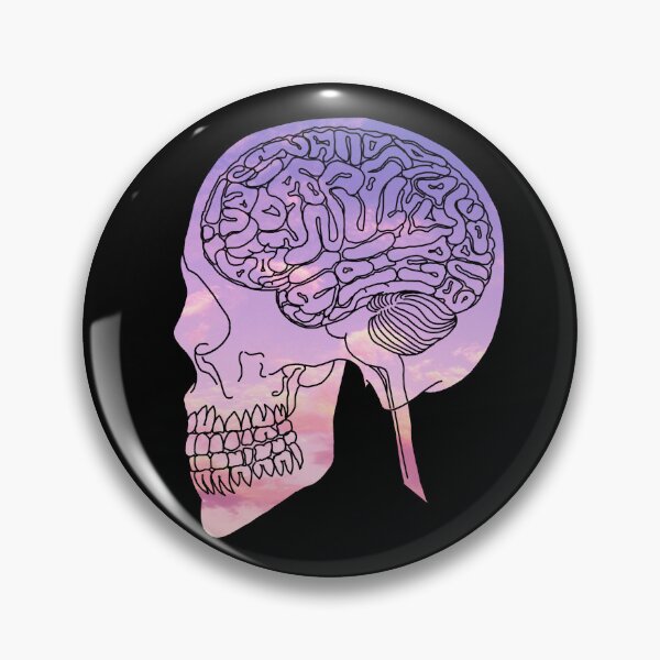 Item preview, Purple Sky Brain Damage designed and sold by createVisions.