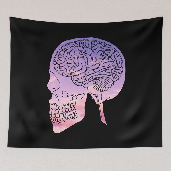 Item preview, Purple Sky Brain Damage designed and sold by createVisions.