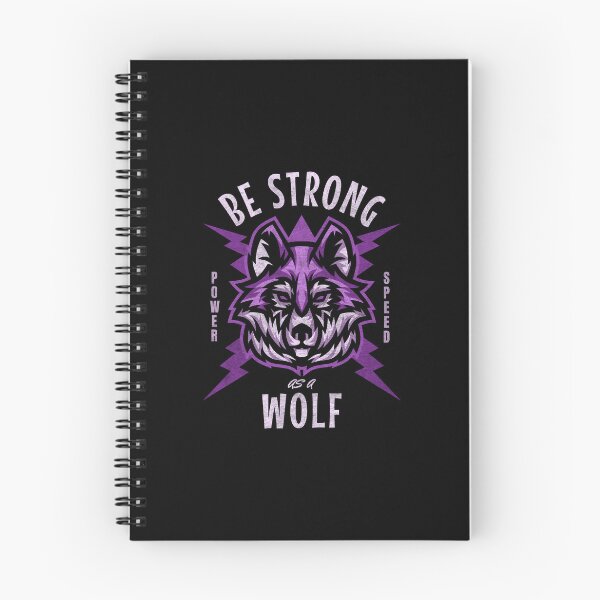 Item preview, Be strong as a wolf designed and sold by Pearl67.