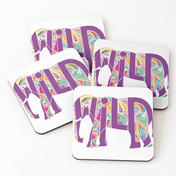 Item preview, Colorful Wild Elephant designed and sold by frespirit.