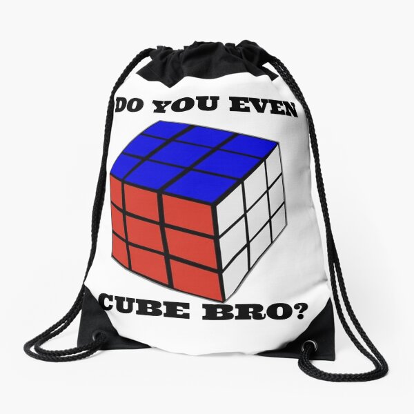 Whoa, is that a 10x10?! Drawstring Bag for Sale by MentosCubing