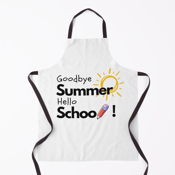 Item preview, Goodbye Summer Hello School, Back To School, Funny Quote designed and sold by Franye1.