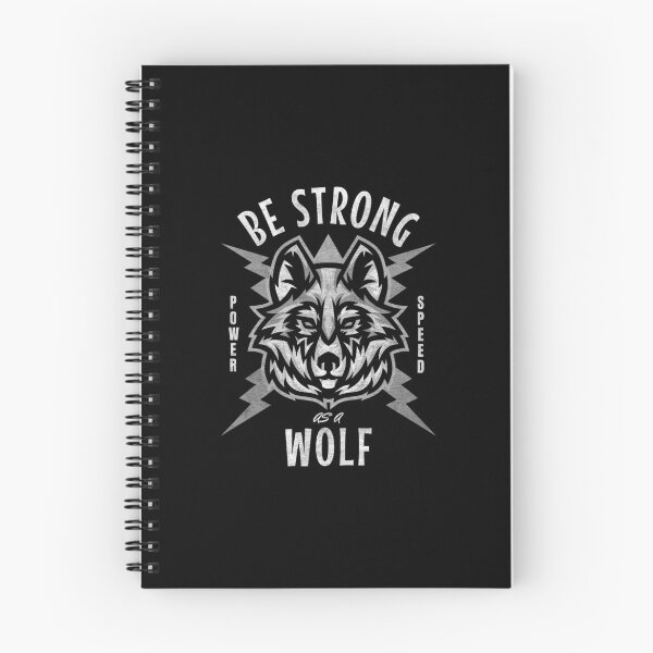 Item preview, Be strong as a wolf designed and sold by Pearl67.
