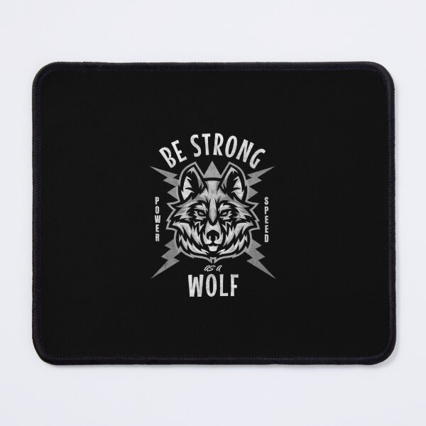 Item preview, Be strong as a wolf designed and sold by Pearl67.