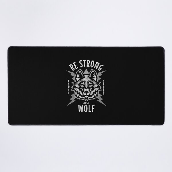 Item preview, Be strong as a wolf designed and sold by Pearl67.