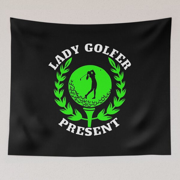 Item preview, Lady golfer present green designed and sold by Phoenix-27.
